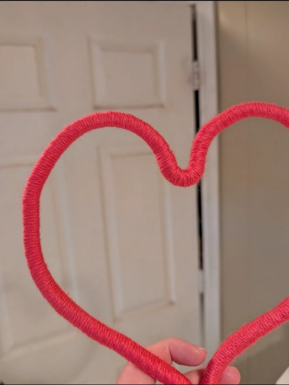 Pink Heart-Shaped Rope Decor - Picture 2 of 11